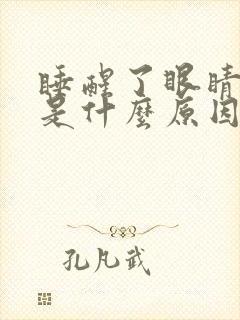 睡醒了眼睛干涩是什么原因