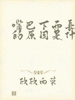 嘴巴下面长粉刺的原因是什么