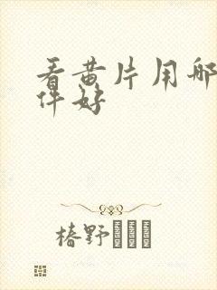 看黄片用哪个软件好