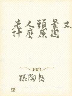 老人头晕又吐是什么原因