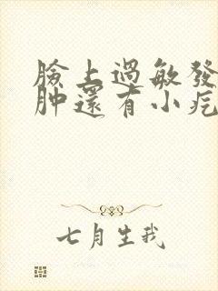 脸上过敏发红痒肿还有小疙瘩