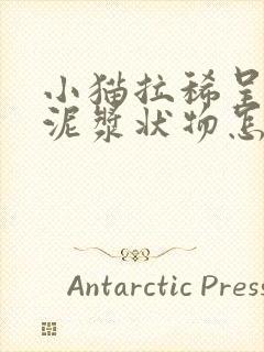 小猫拉稀呈绿色泥浆状物怎么回事