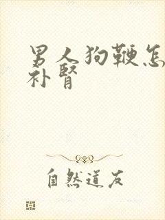 男人狗鞭怎么吃补肾