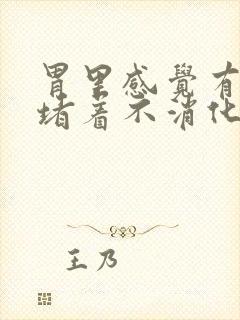 胃里感觉有东西堵着不消化还打嗝封面