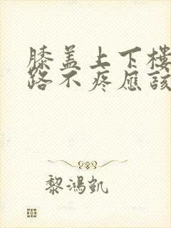 膝盖上下楼疼走路不疼应该怎么办