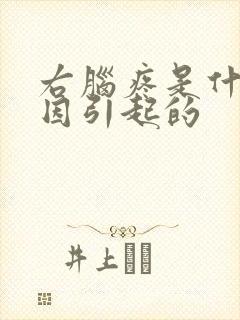 右脑疼是什么原因引起的