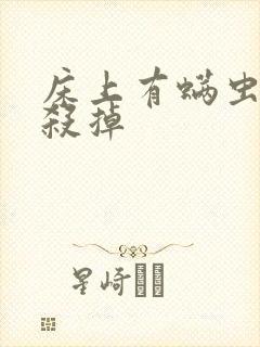 床上有螨虫怎么杀掉封面