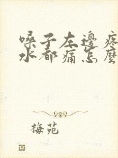 嗓子左边疼咽口水都痛怎么办