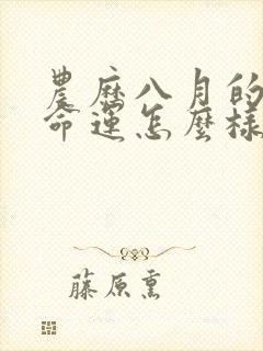 农历八月的马女命运怎么样