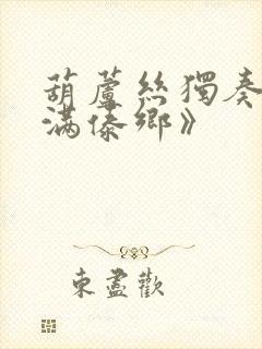 葫芦丝独奏《春满傣乡》