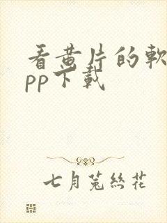 看黄片的软件app下载封面