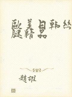 欧美日韩丝袜美腿精品