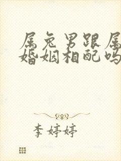 属兔男跟属龙女婚姻相配吗封面