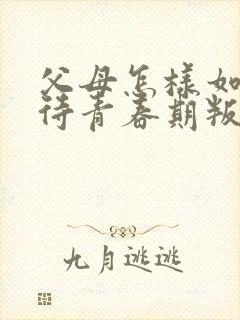 父母怎样如何对待青春期叛逆的孩子