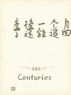 产后一个月没奶了还能追回来吗封面