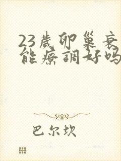 23岁卵巢衰退能疗调好吗