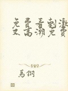 免费看刺激又爽又高潮免费网站视频