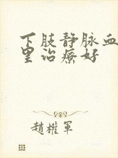 下肢静脉血栓哪里治疗好