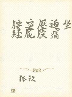 腰突压迫坐骨神经屁股痛