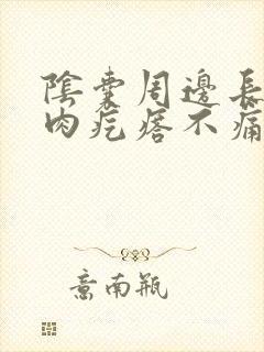 阴囊周边长一些肉疙瘩不痛不痒