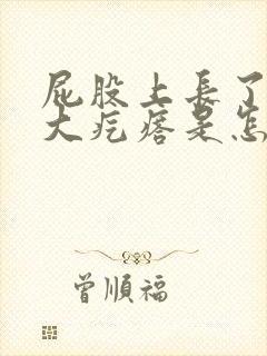 屁股上长了一个大疙瘩是怎么回事