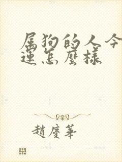 属狗的人今年财运怎么样