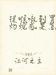 从喉咙到胃部有灼烧感是怎么回事