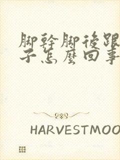 脚干脚后跟裂口子怎么回事