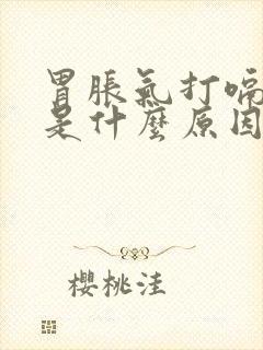 胃胀气打嗝胃疼是什么原因