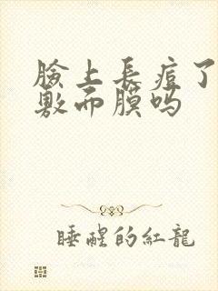 脸上长痘了还能敷面膜吗