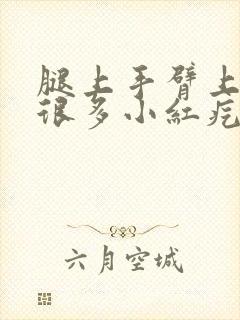 腿上手臂上长了很多小红疙瘩封面