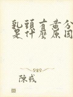 乳头有黄分泌物是什么原因