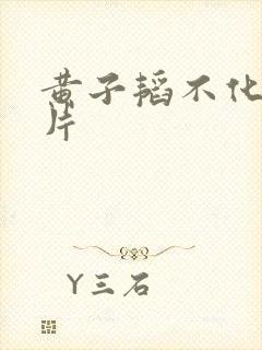 黄子韬不化妆照片封面