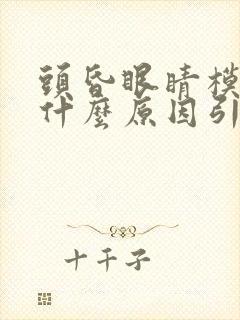 头昏眼睛模糊是什么原因引起的