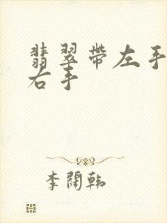 翡翠带左手还是右手封面