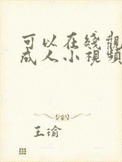 可以在线观看的成人小视频封面