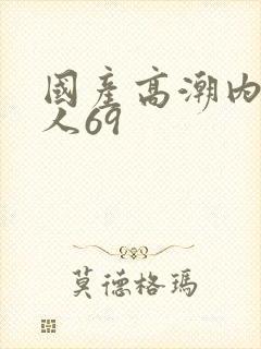 国产高潮内射女人69