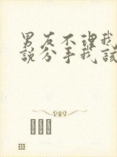 男友不理我也不说分手我该怎么办