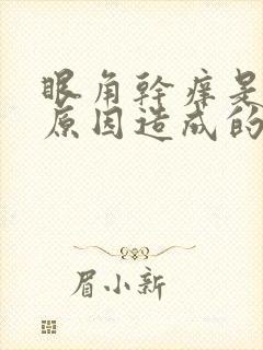 眼角干痒是什么原因造成的怎么治疗