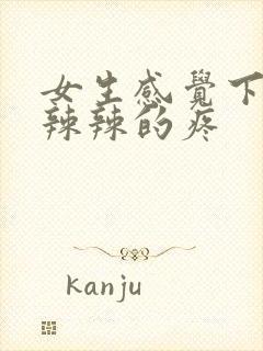 女生感觉下面火辣辣的疼