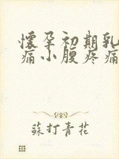 怀孕初期乳房胀痛小腹疼痛是怎么回事