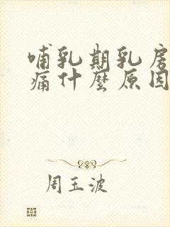 哺乳期乳房有点痛什么原因