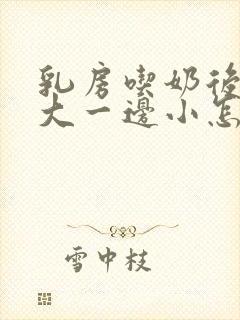 乳房吃奶后一边大一边小怎么办封面