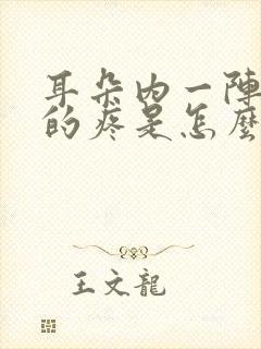 耳朵内一阵一阵的疼是怎么回事