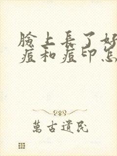 脸上长了好多痘痘和痘印怎么办封面