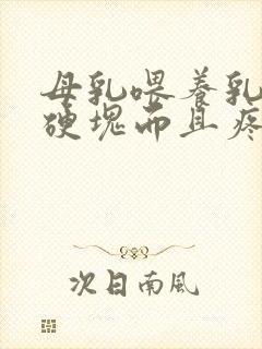 母乳喂养乳房有硬块而且疼怎么办