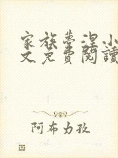 家族梦涅小说全文免费阅读在线封面