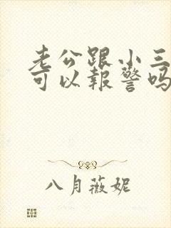 老公跟小三同居可以报警吗