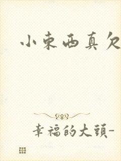 小东西真欠弄
