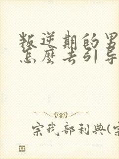 叛逆期的男孩子怎么去引导和沟通封面